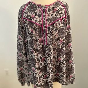 Rebecca Taylor silk top, 8